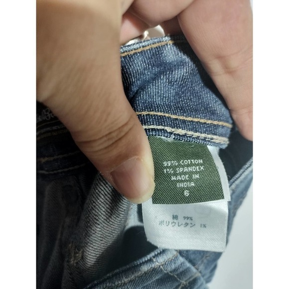 Eddie Bauer boot cut blue jeans woman size 6 - Picture 5 of 7